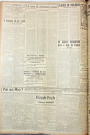Página do jornal Unitário de fevereiro de 1946