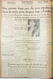 Página do jornal Unitário de fevereiro de 1946