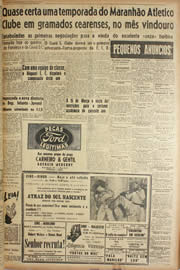 Página do jornal Unitário de fevereiro de 1946
