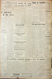 Página do jornal Unitário de março de 1946