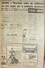 Página do jornal Unitário de março de 1946
