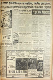 Página do jornal Unitário de abril de 1946