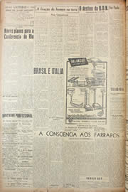Página do jornal Unitário de abril de 1946