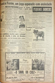 Página do jornal Unitário de abril de 1946