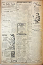 Página do jornal Unitário de abril de 1946
