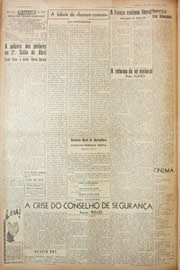 Página do jornal Unitário de abril de 1946
