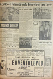 Página do jornal Unitário de maio de 1946