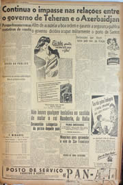 Página do jornal Unitário de maio de 1946