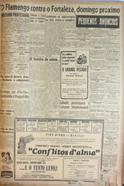 Página do jornal Unitário de maio de 1946