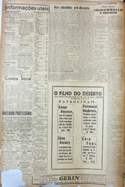 Página do jornal Unitário de maio de 1946