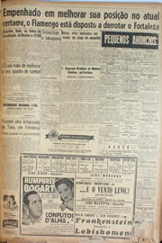 Página do jornal Unitário de maio de 1946