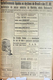 Página do jornal Unitário de junho de 1946