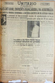 Página do jornal Unitário de junho de 1946