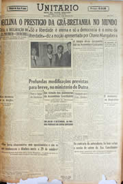Página do jornal Unitário de junho de 1946