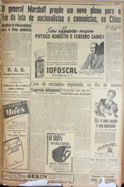 Página do jornal Unitário de junho de 1946