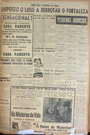 Página do jornal Unitário de junho de 1946