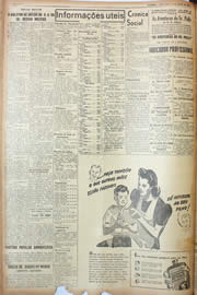 Página do jornal Unitário de junho de 1946