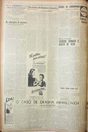 Página do jornal Unitário de junho de 1946