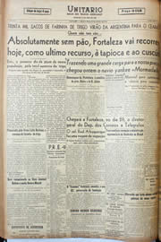 Página do jornal Unitário de junho de 1946