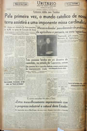 Página do jornal Unitário de junho de 1946