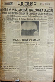 Página do jornal Unitário de junho de 1946