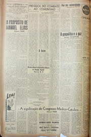Página do jornal Unitário de junho de 1946