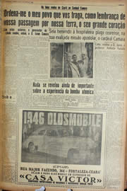 Página do jornal Unitário de julho de 1946