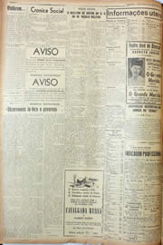 Página do jornal Unitário de julho de 1946