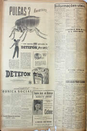 Página do jornal Unitário de julho de 1946