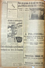 Página do jornal Unitário de julho de 1946