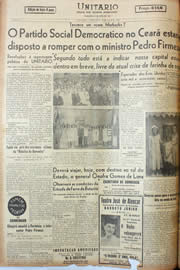 Página do jornal Unitário de julho de 1946