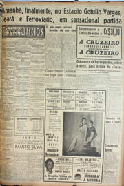 Página do jornal Unitário de julho de 1946