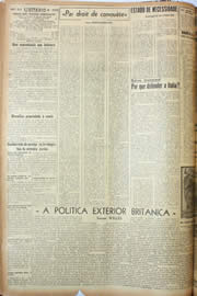 Página do jornal Unitário de julho de 1946