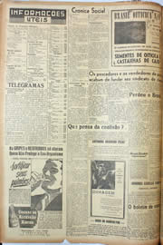 Página do jornal Unitário de julho de 1946