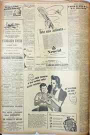 Página do jornal Unitário de julho de 1946