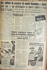 Página do jornal Unitário de julho de 1946