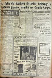 Página do jornal Unitário de julho de 1946