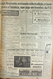Página do jornal Unitário de agosto de 1946
