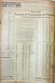 Página do jornal Unitário de agosto de 1946