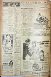 Página do jornal Unitário de agosto de 1946