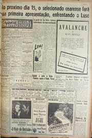 Página do jornal Unitário de agosto de 1946