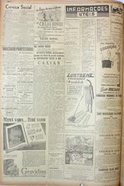 Página do jornal Unitário de agosto de 1946