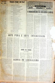 Página do jornal Unitário de setembro de 1946