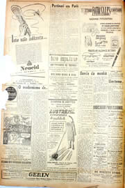 Página do jornal Unitário de setembro de 1946