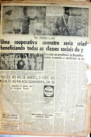 Página do jornal Unitário de setembro de 1946