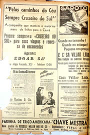 Página do jornal Unitário de setembro de 1946