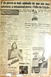 Página do jornal Unitário de setembro de 1946
