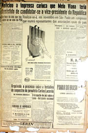 Página do jornal Unitário de setembro de 1946