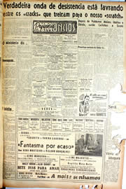 Página do jornal Unitário de setembro de 1946