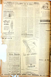 Página do jornal Unitário de setembro de 1946